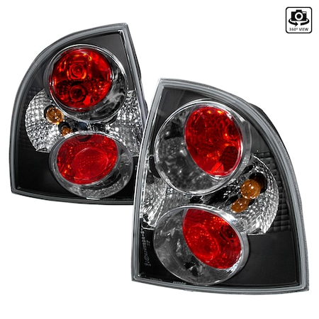Spec-D Tuning 01-05 Volkswagen Passat Altezza Tail Light Black LT-PAS014JM-TM